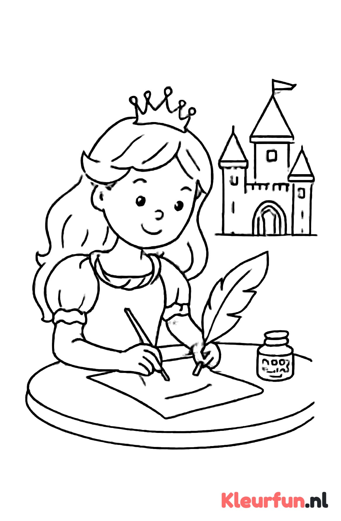 Prinses schrijft brief