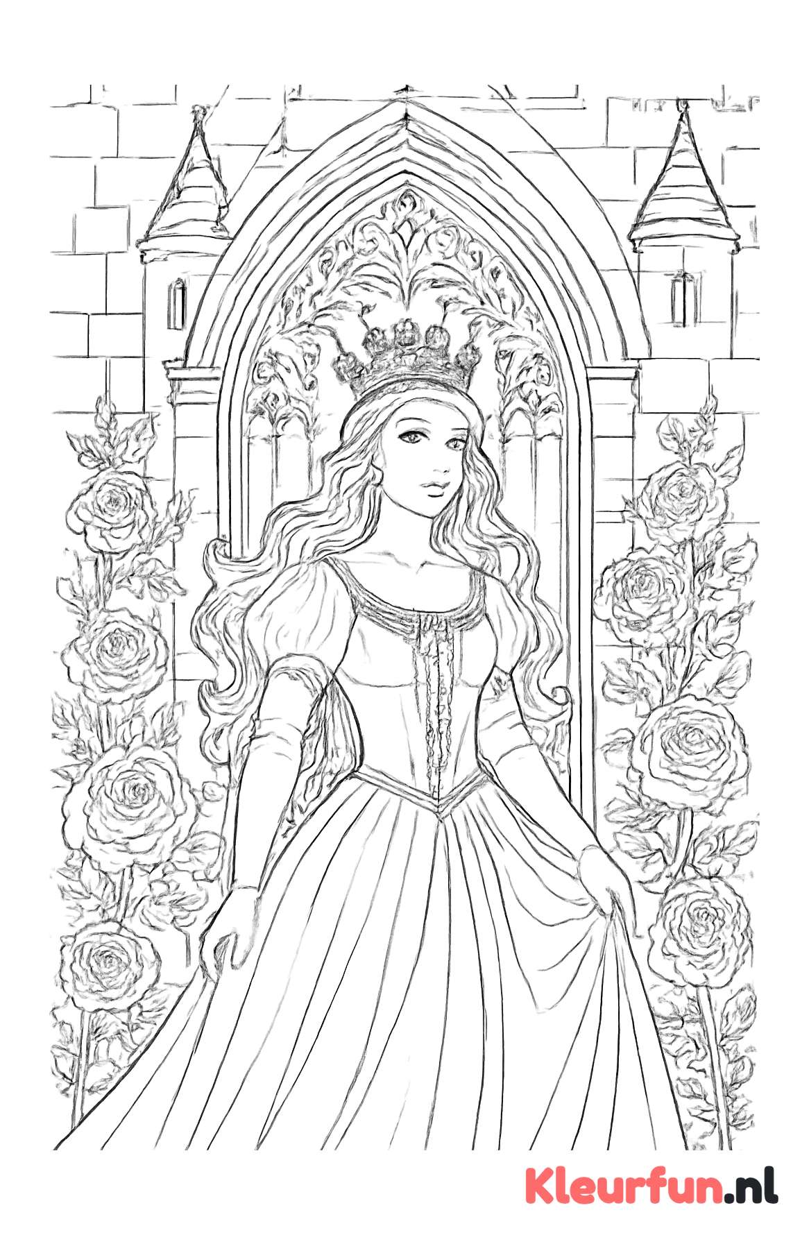 Prinses in het Sprookjeskasteel