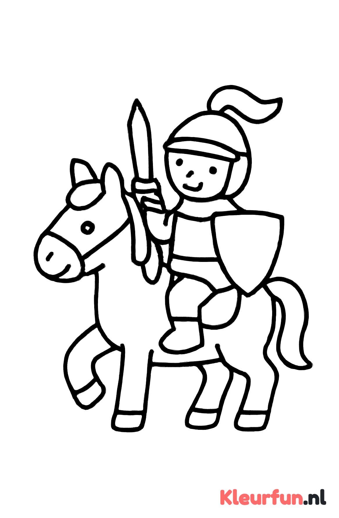 Ridder te paard