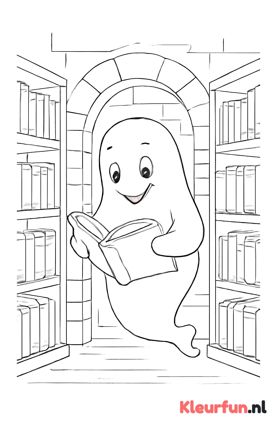Spook in de bibliotheek