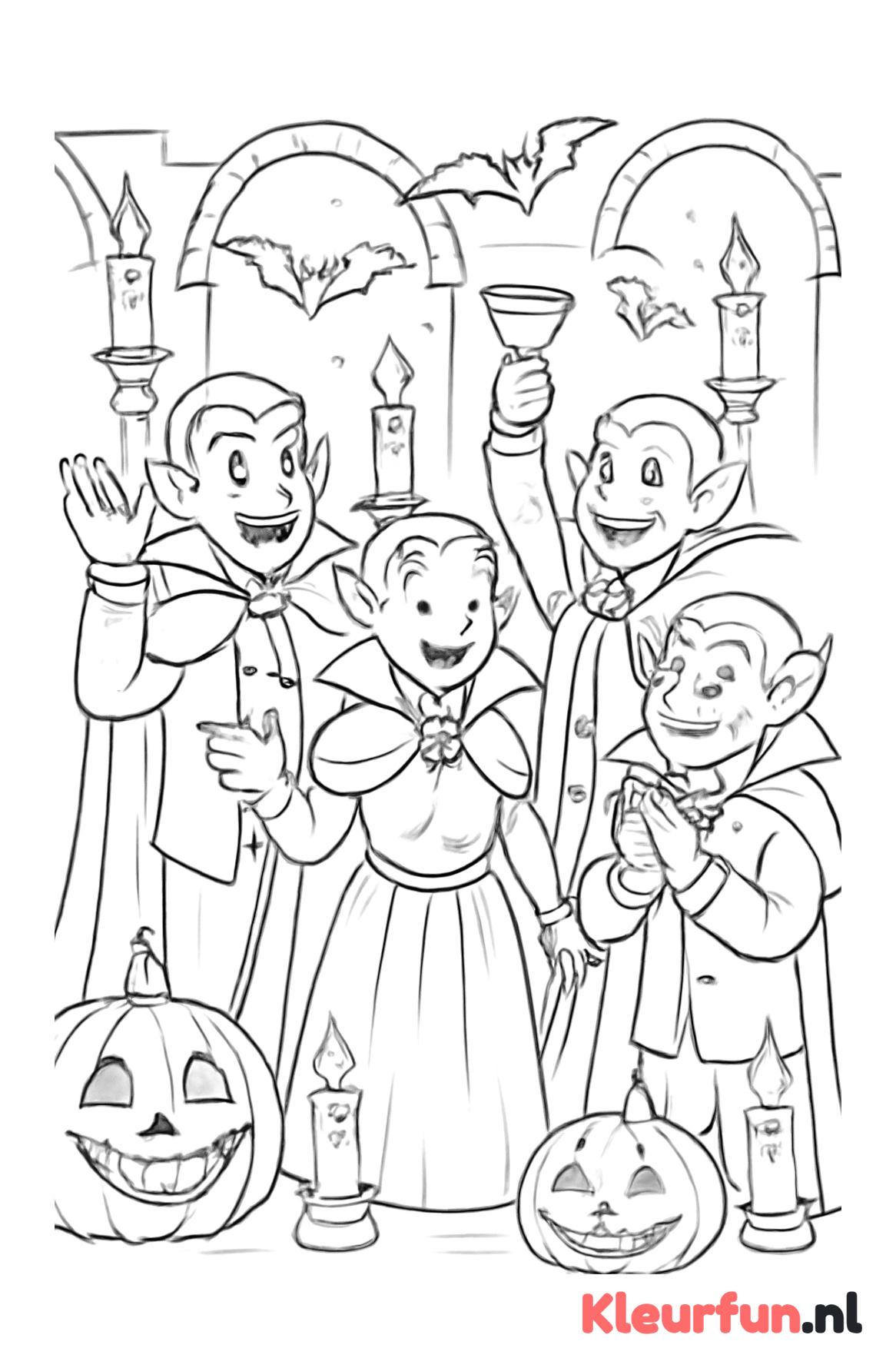 Vampiers Halloweenfeest