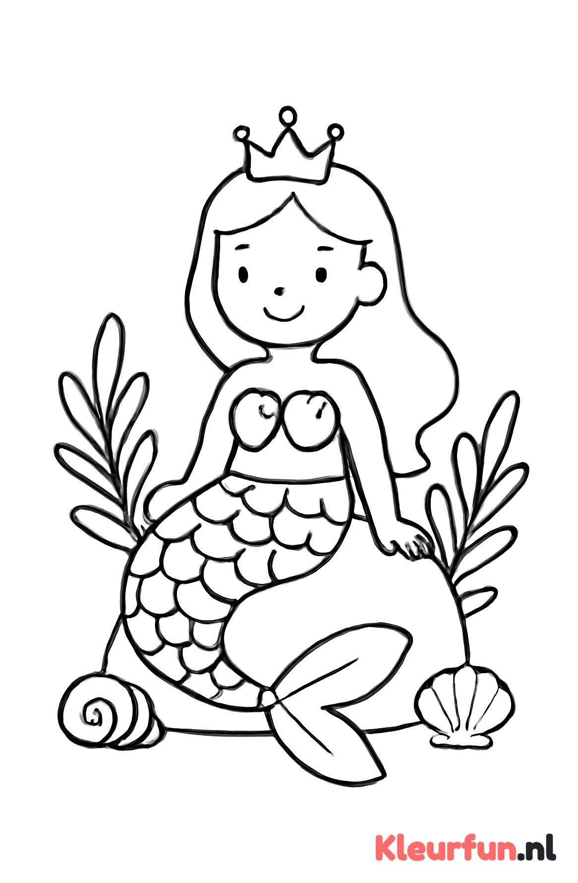 Vriendelijke Zeemeermin Prinses