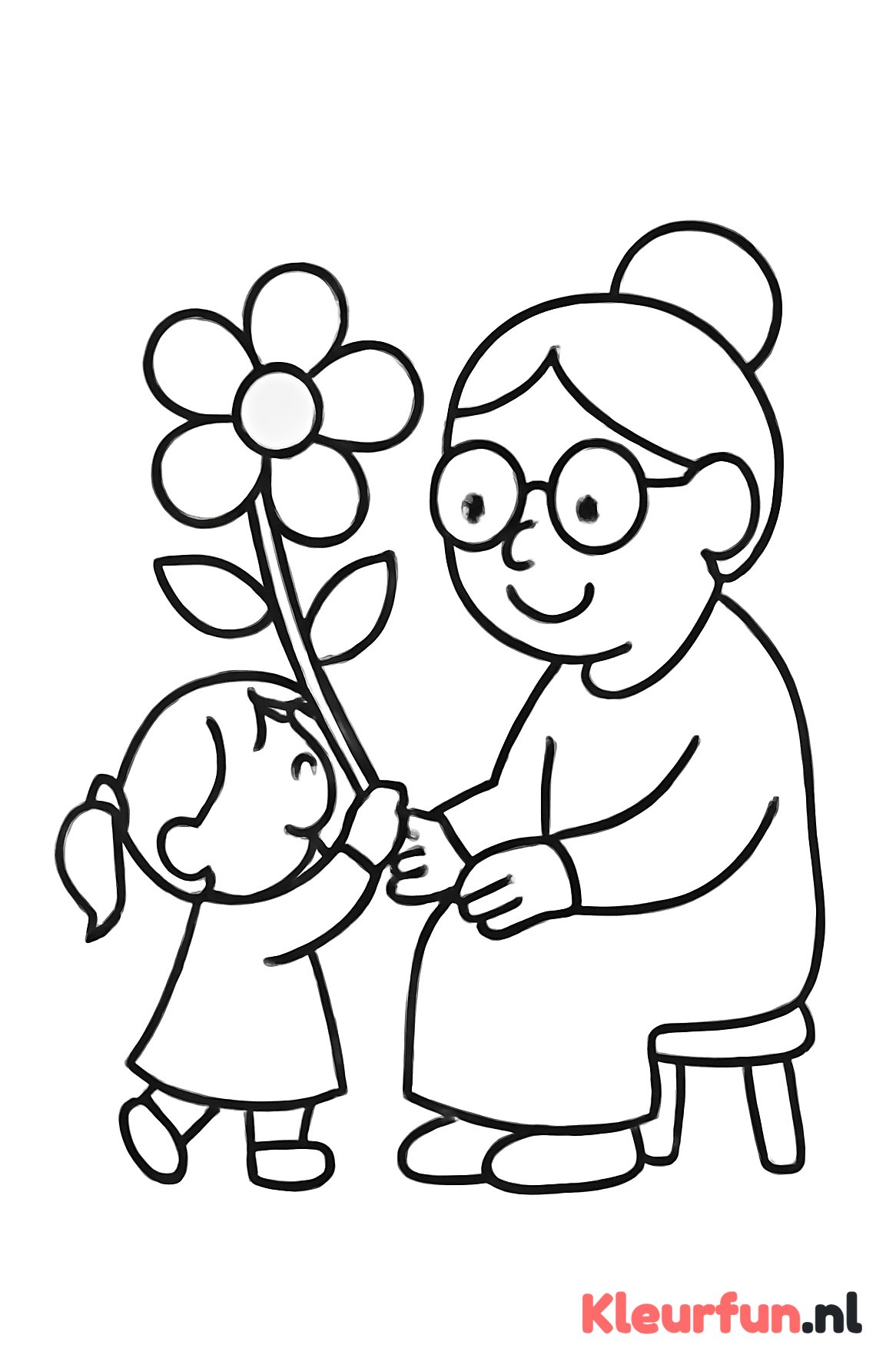 Bloem voor Oma