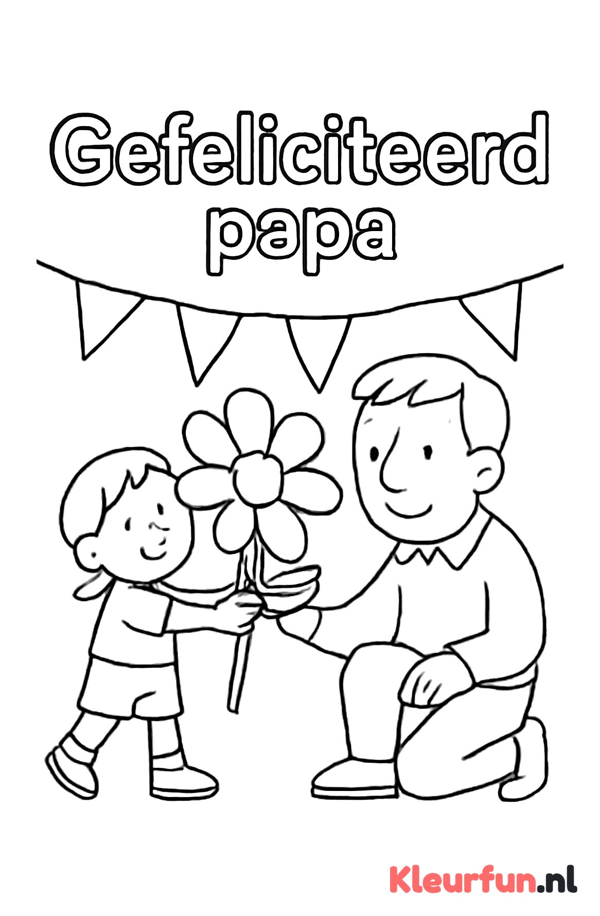 Bloem voor papa