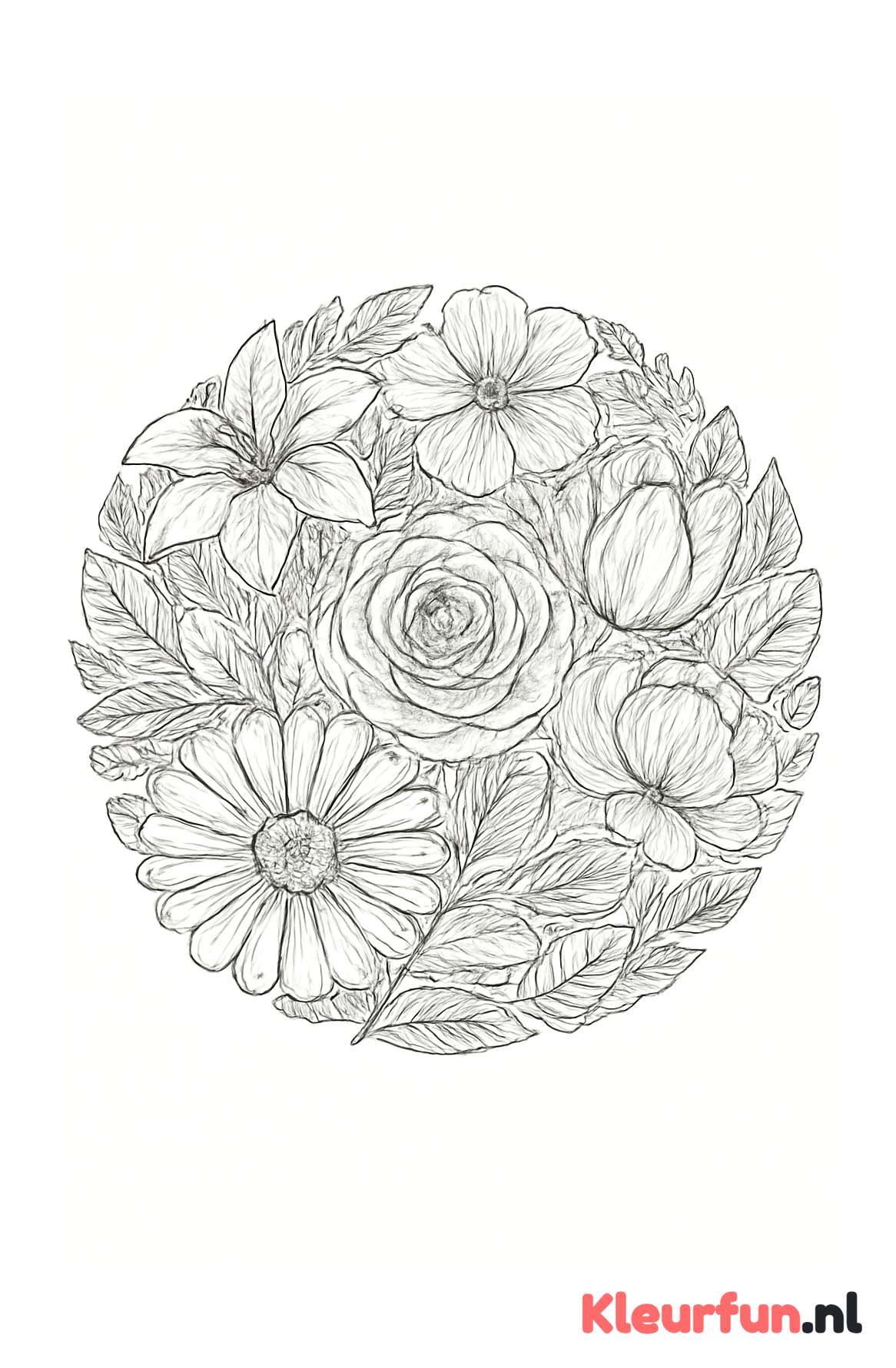 Bloemencirkel voor Moederdag