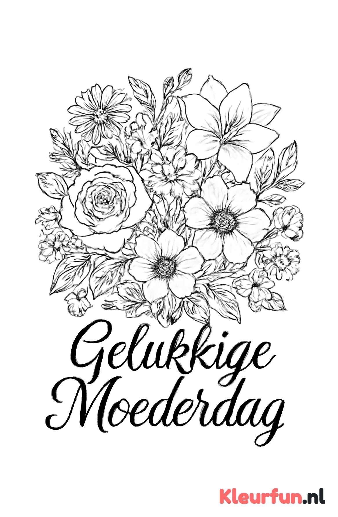 Boeket met Gelukkige Moederdag