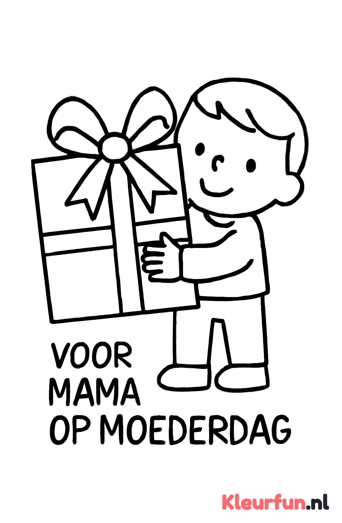 Eenvoudig cadeau voor mama
