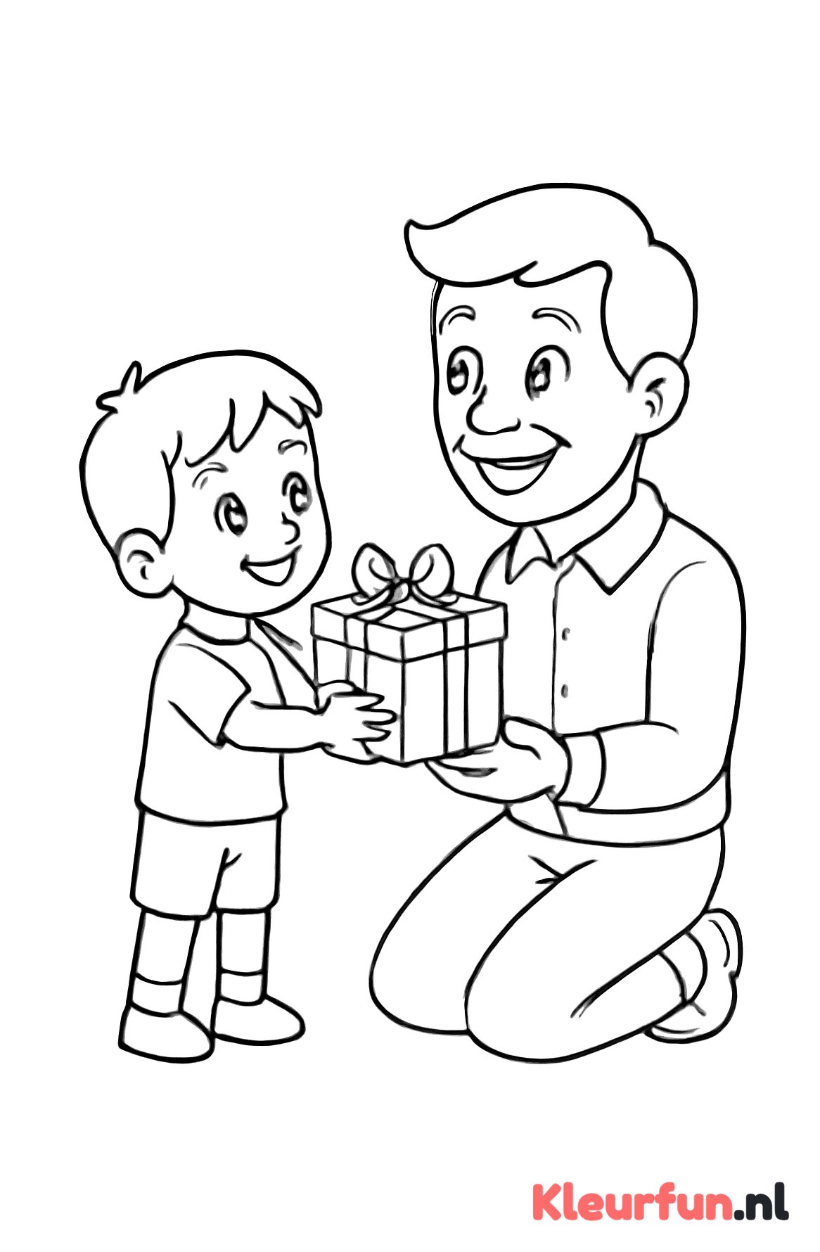Cadeau voor papa