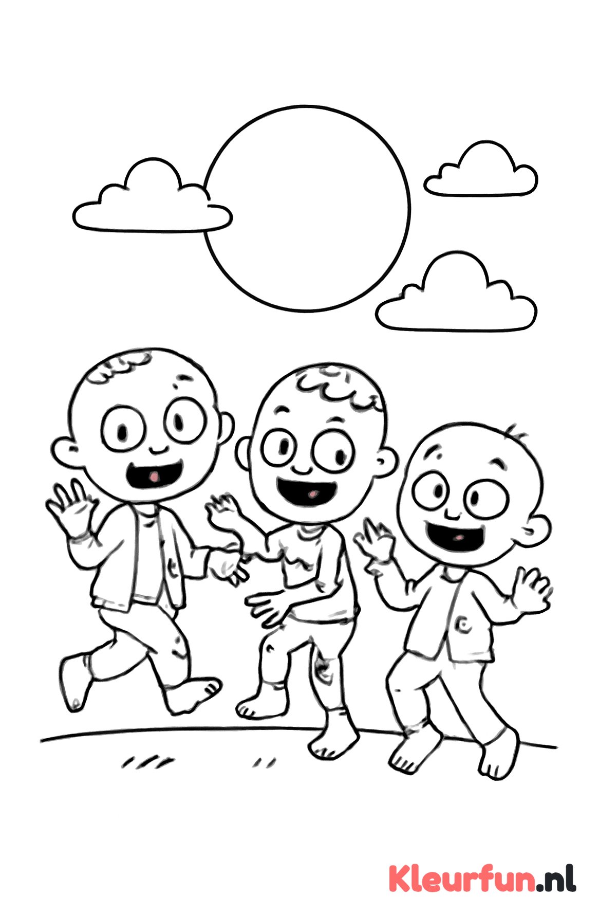 Drie dansende zombies