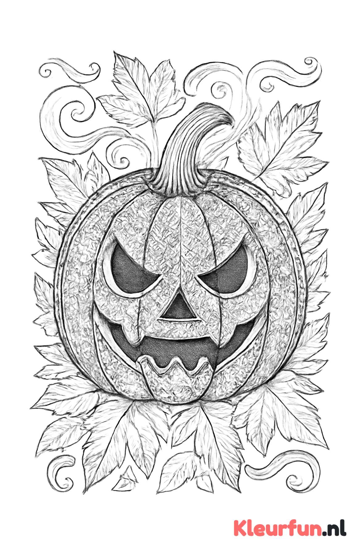 Gedecoreerde Halloween Pompoen