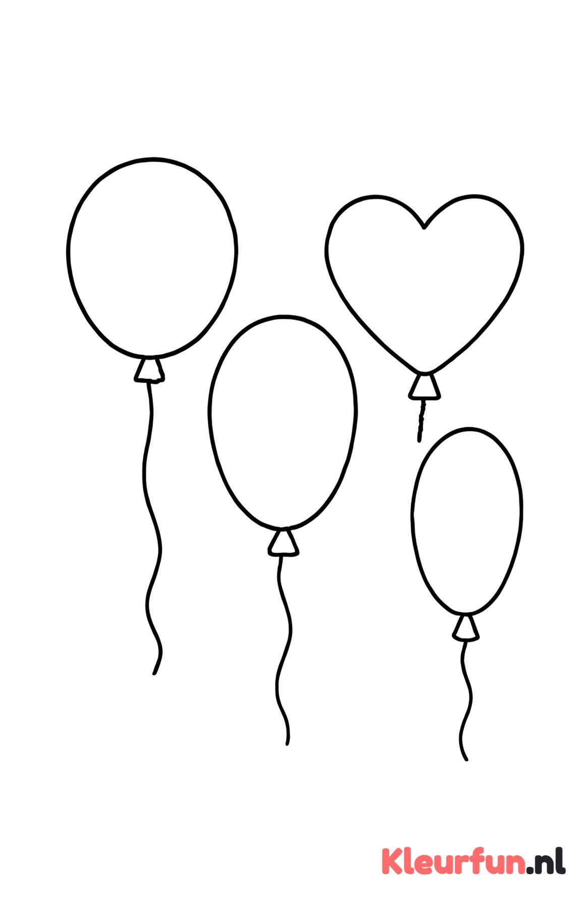 Grote ballonnen voor peuters