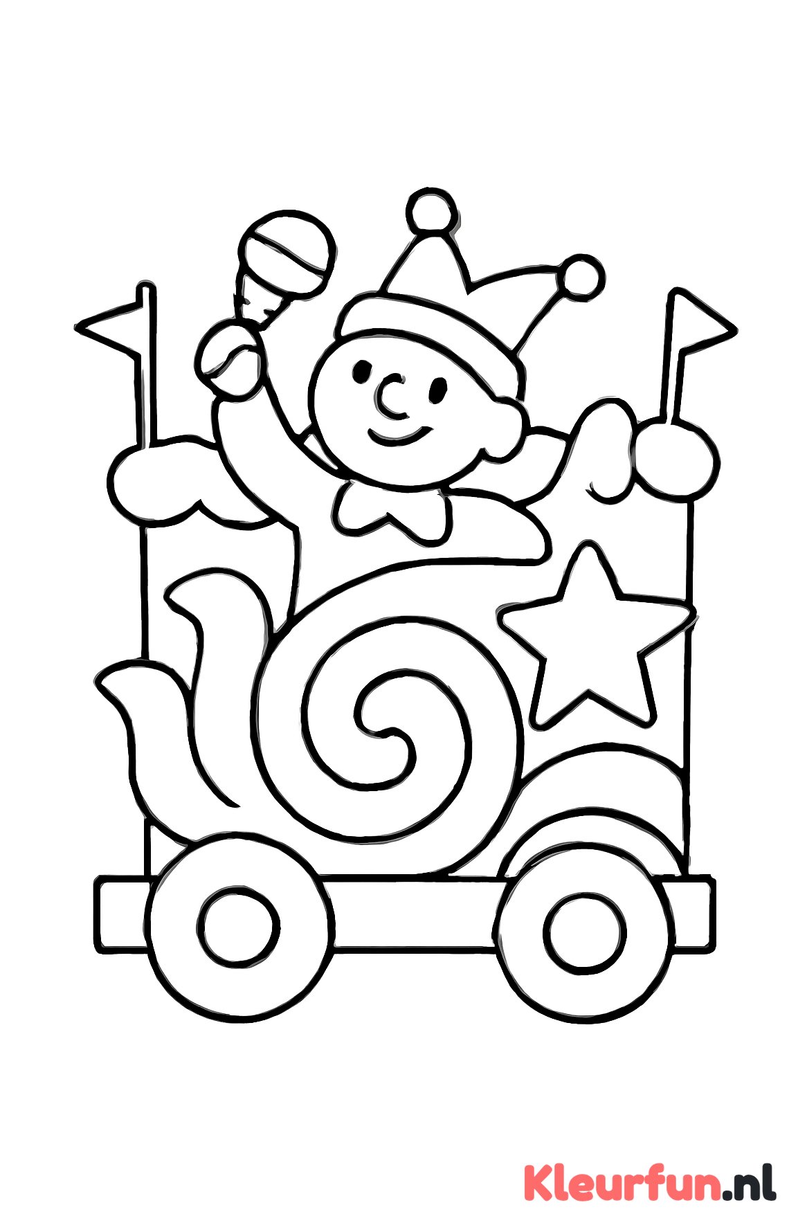 Grote carnavalswagen