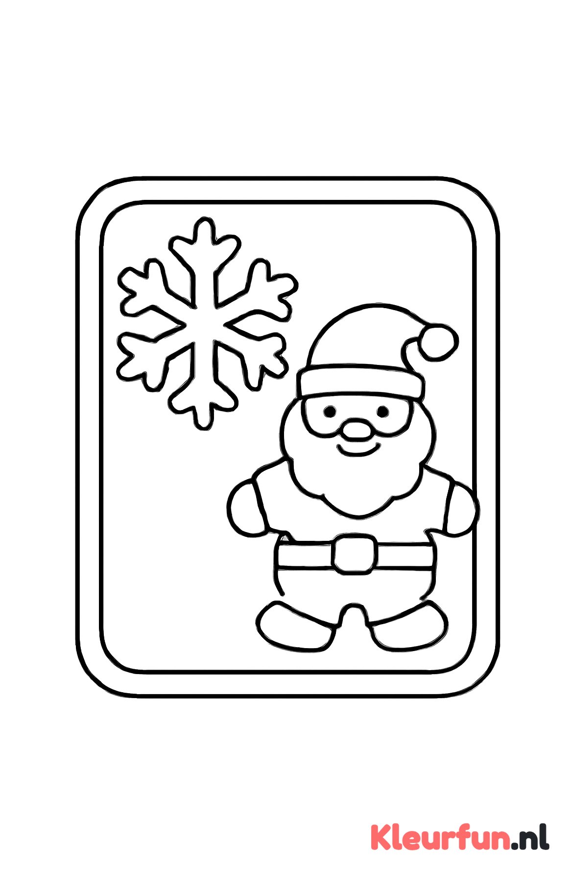 Grote eenvoudige kerstkoekjesplaat