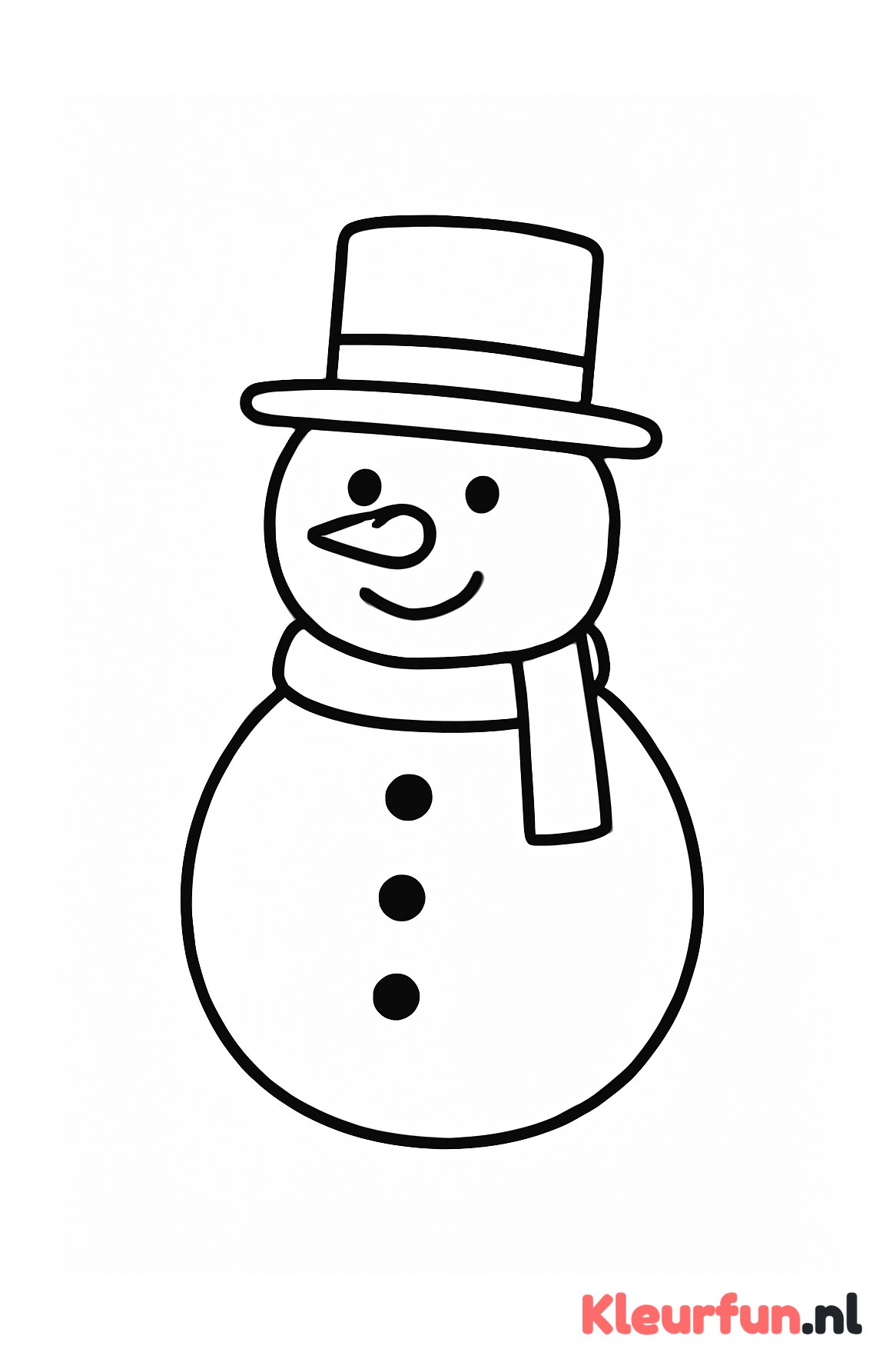 Grote sneeuwpop