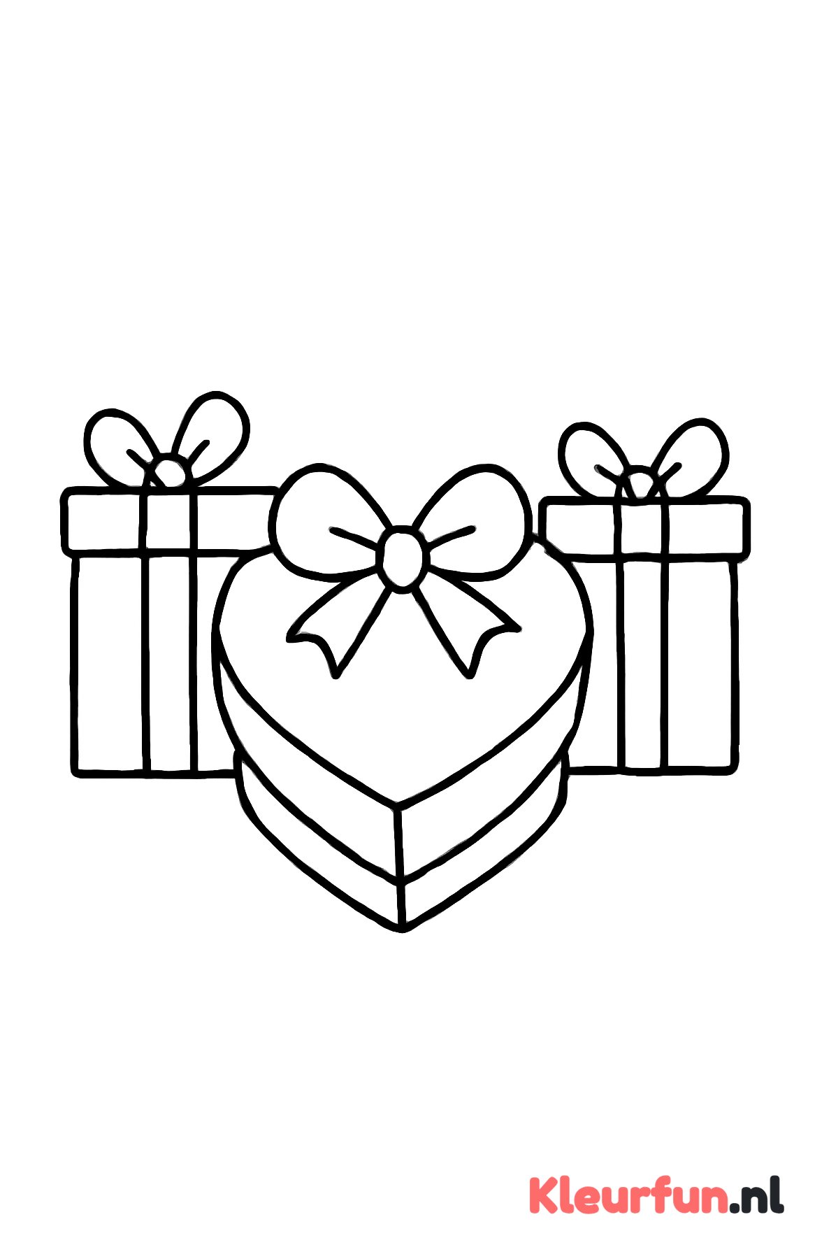 Hartvormige cadeaus