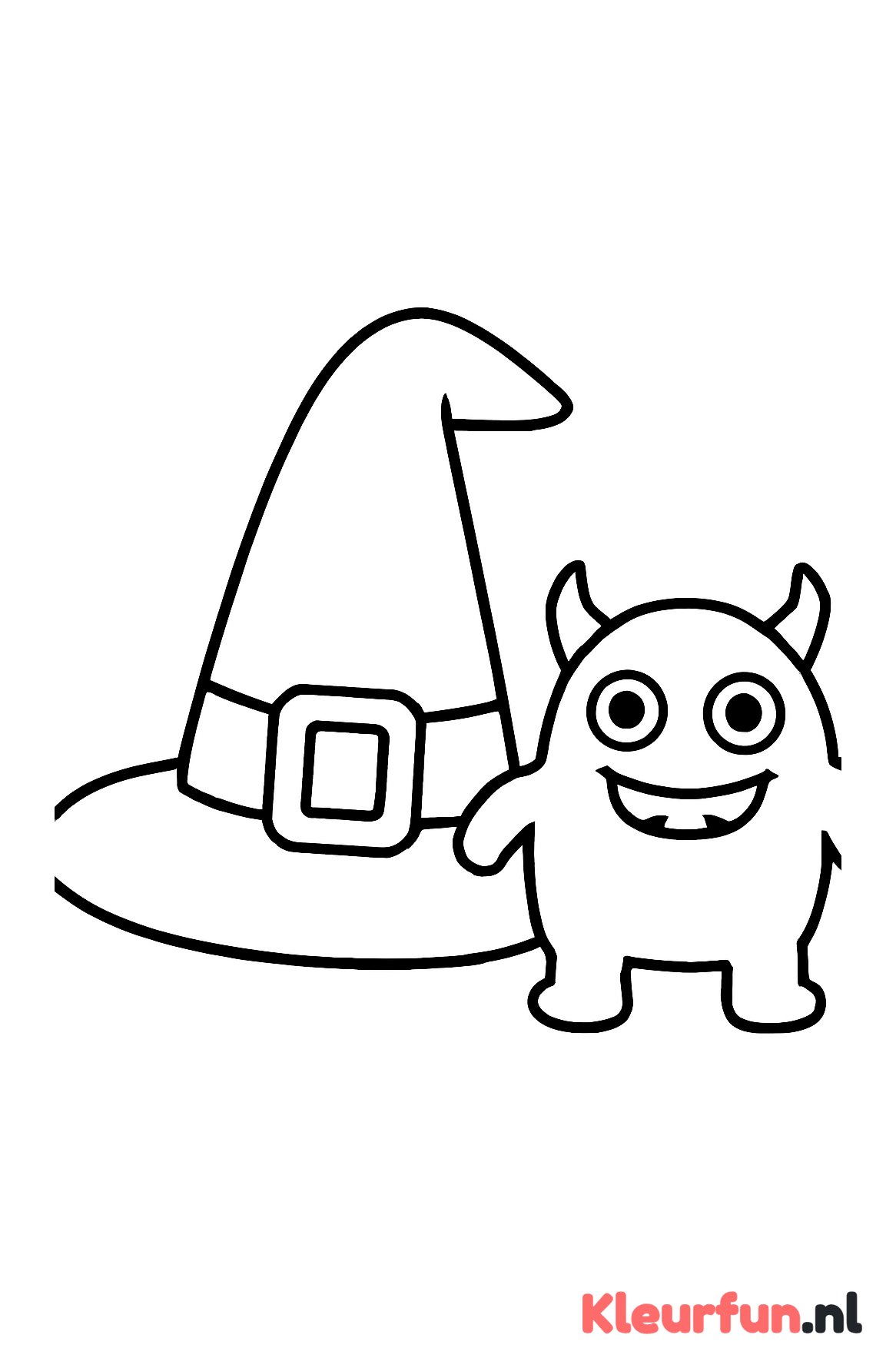 Heks en vriendelijk monster