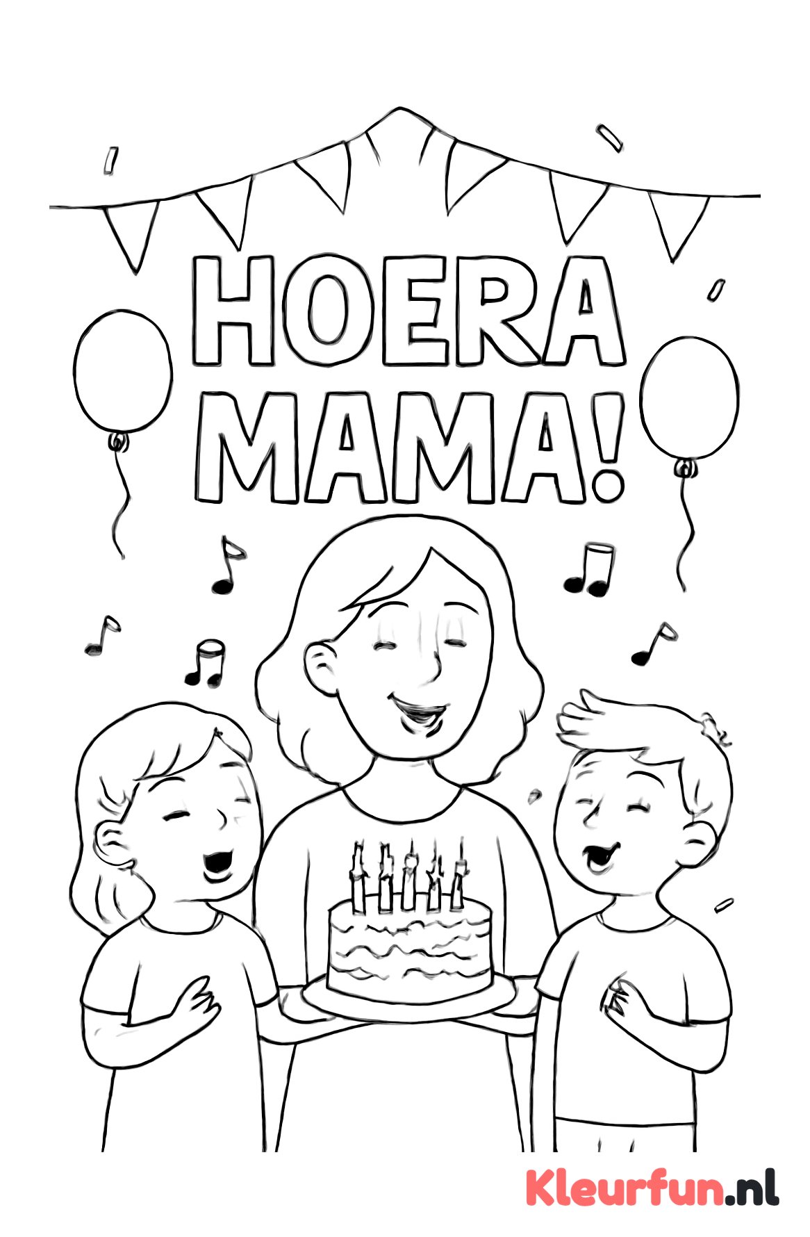 Hoera Mama, we zingen samen