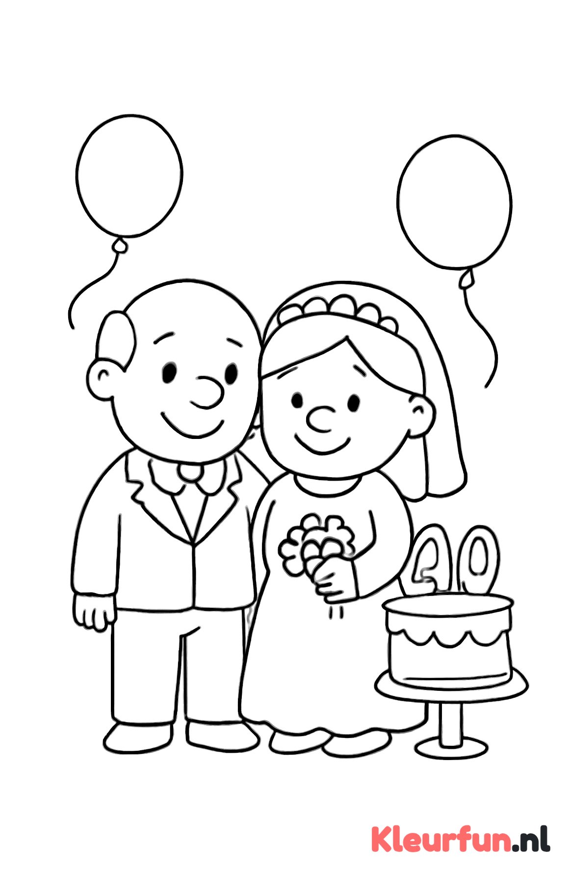 Huwelijksjubileum - 40 jaar feest