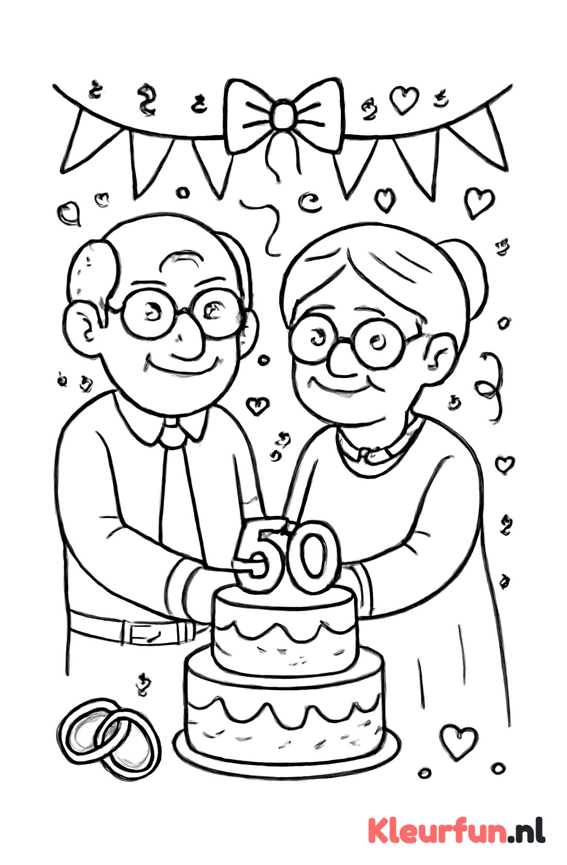 50 jaar getrouwd