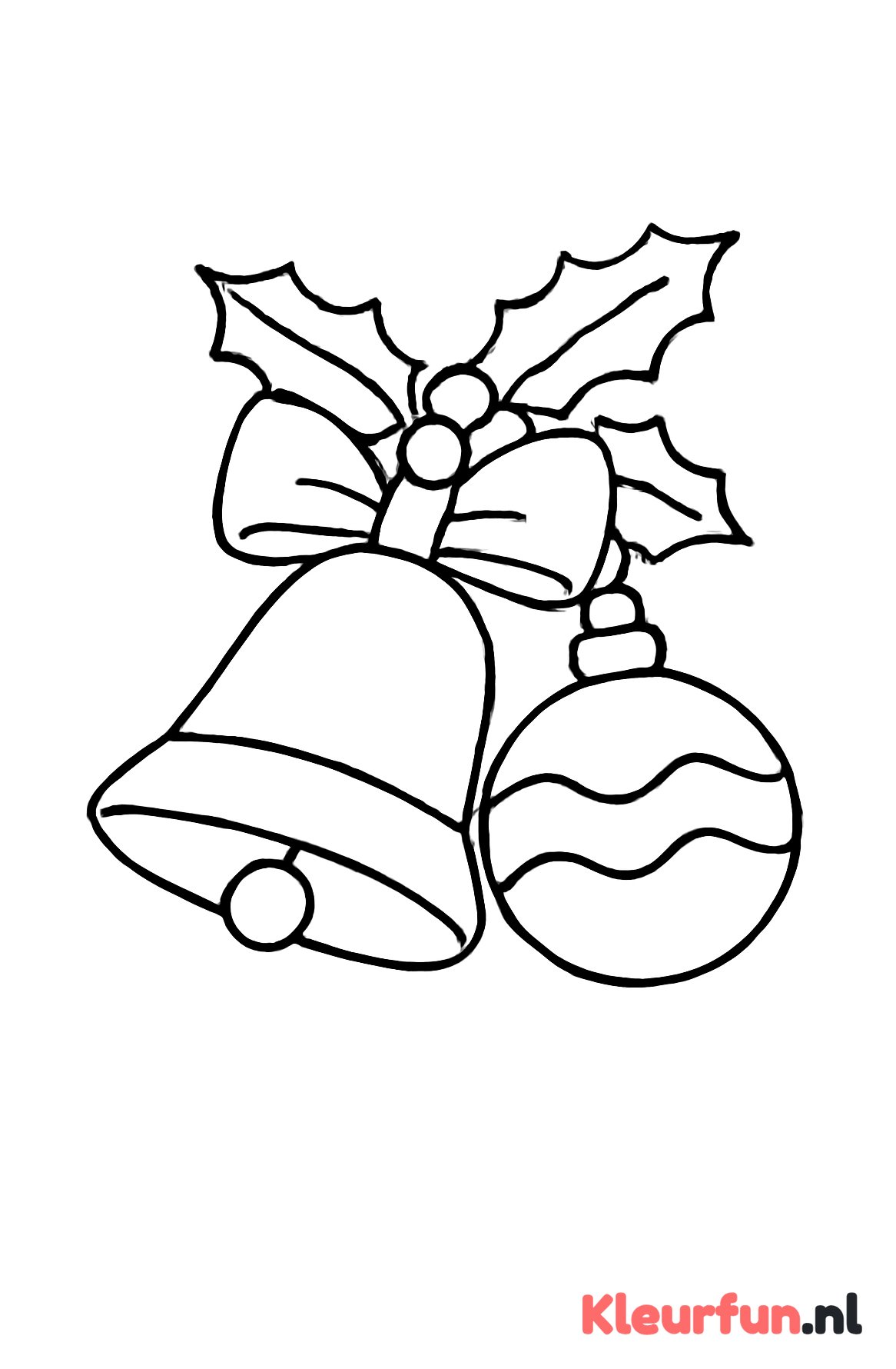 Kerstbal en grote bel