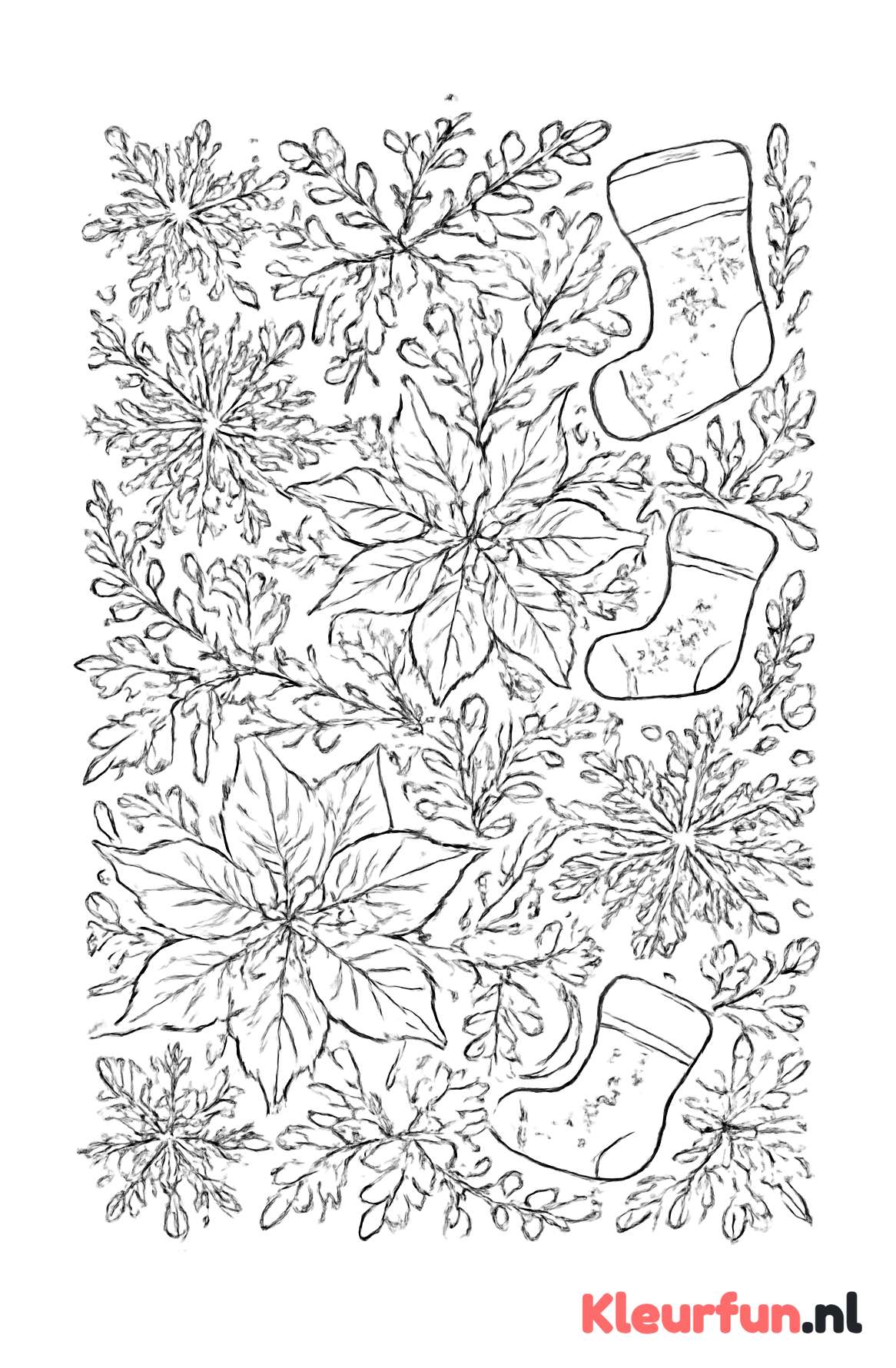 Kerstdecoraties patroon