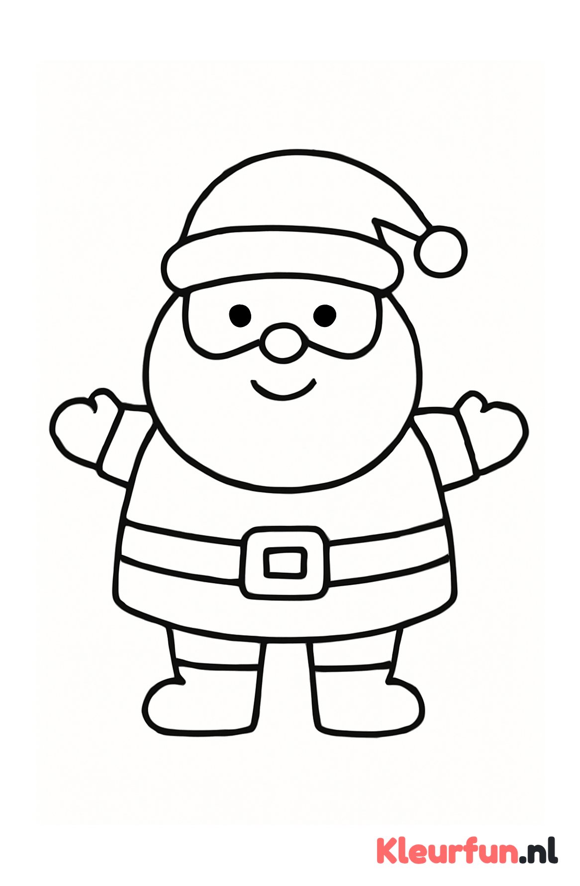 Vrolijke kerstman