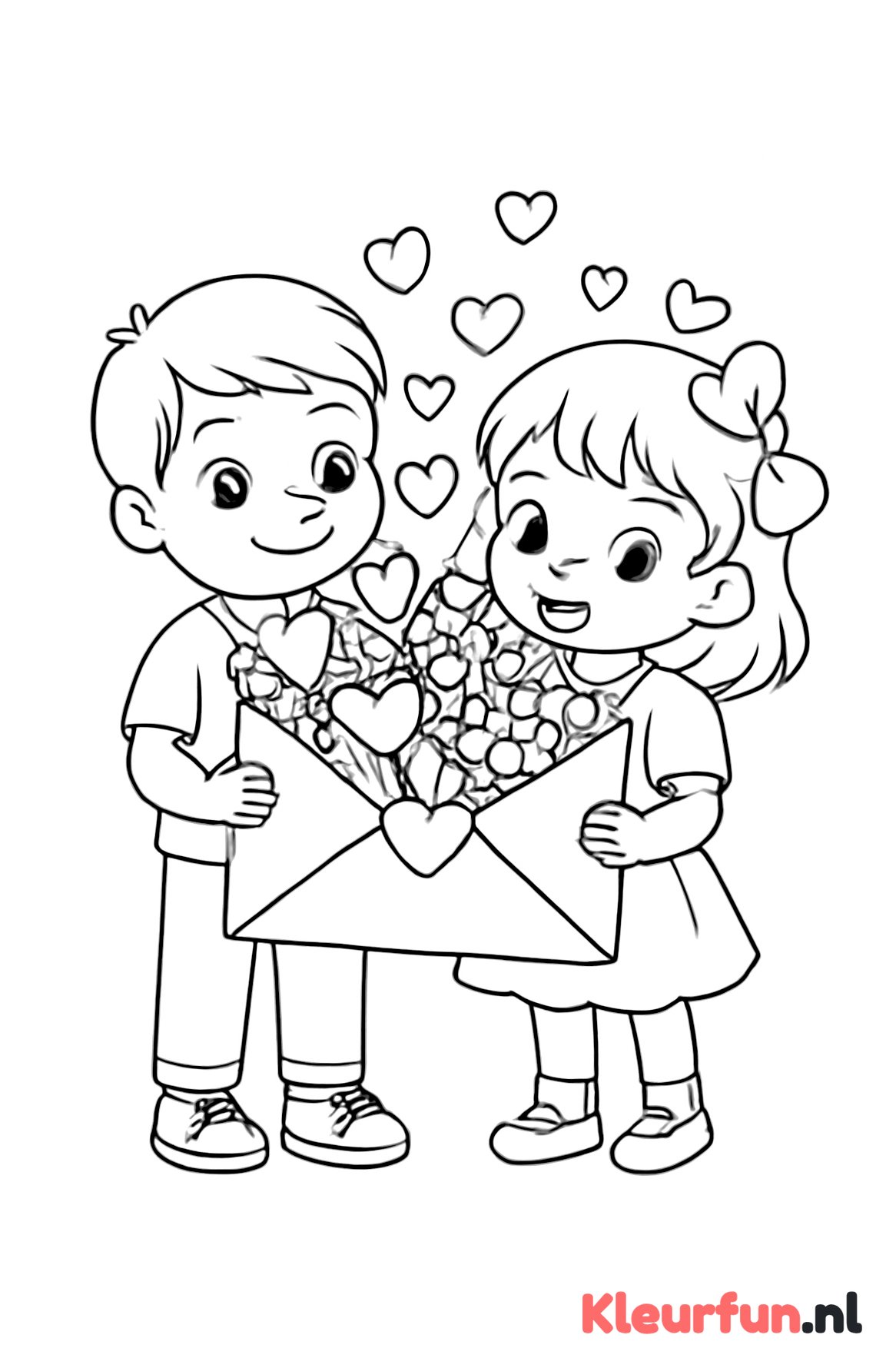 Samen een liefdesbrief