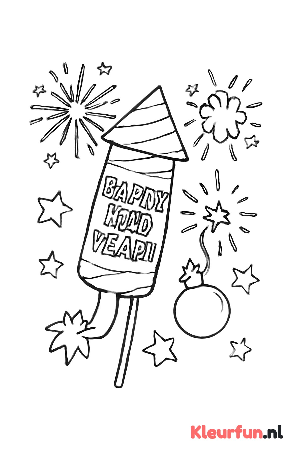 Knallend vuurwerk