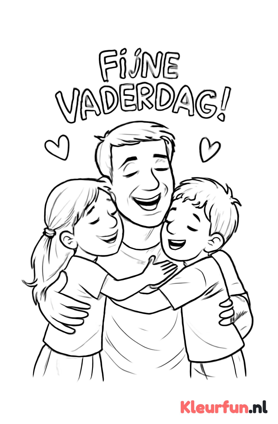 Knuffel voor vader