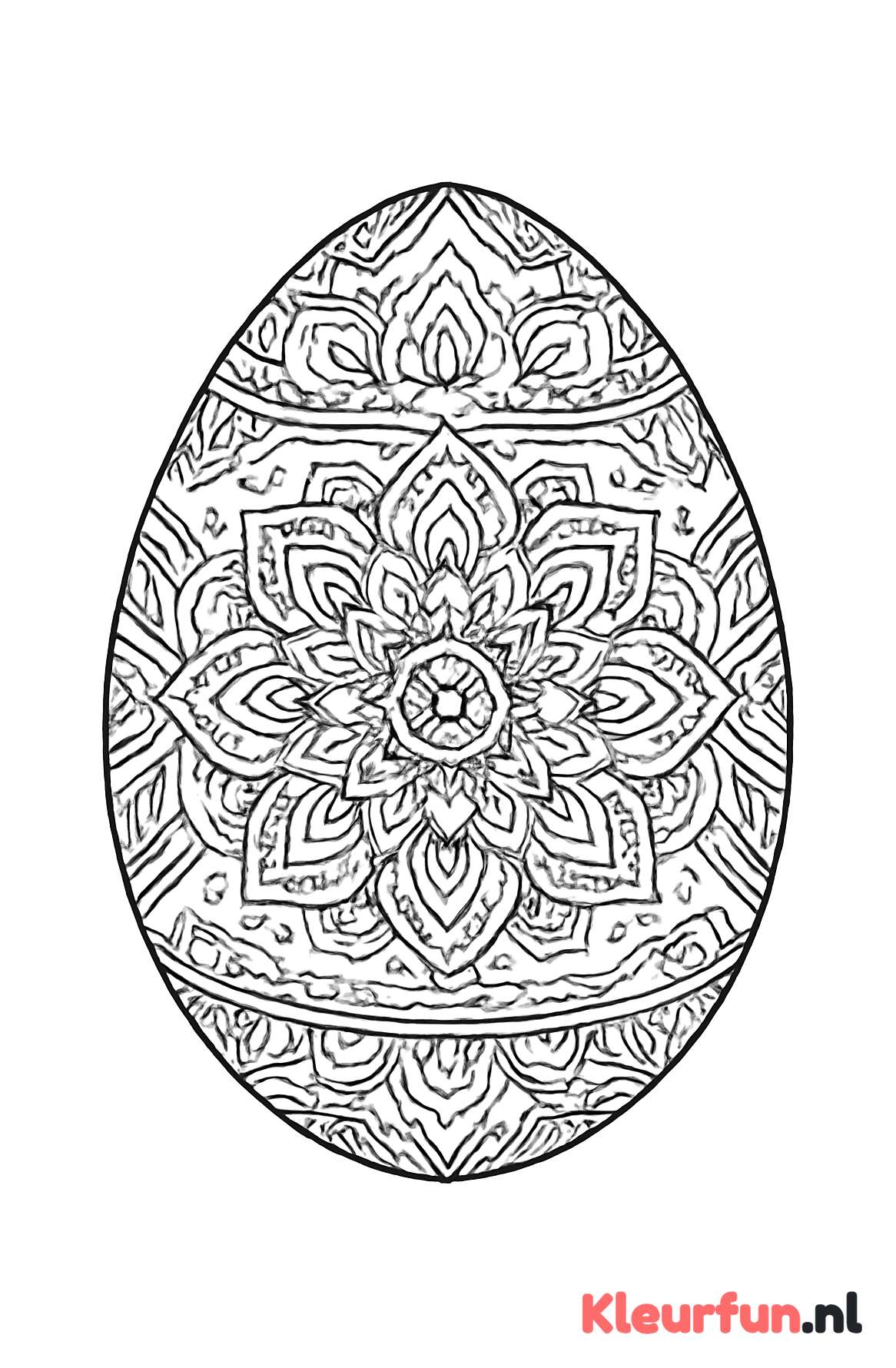 Mandala leeg paasei