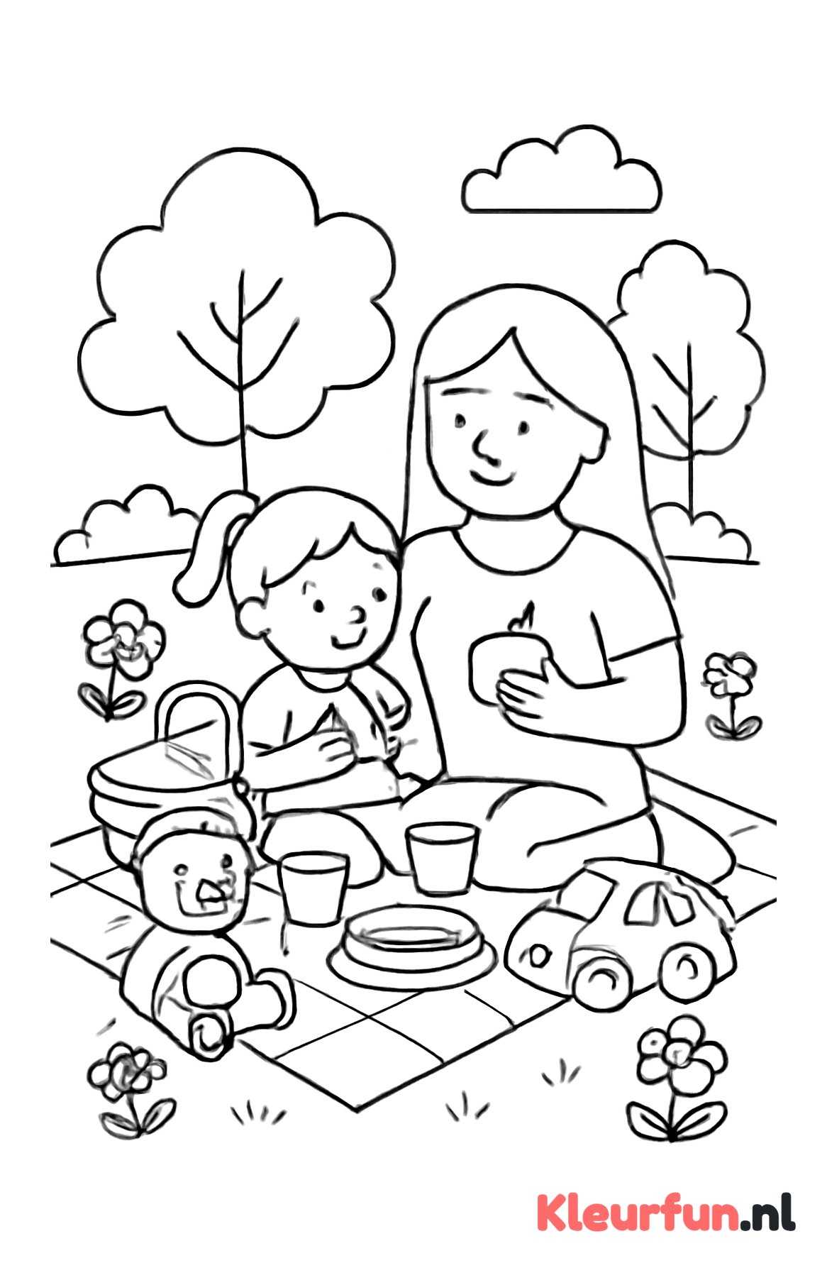 Picknick in het park