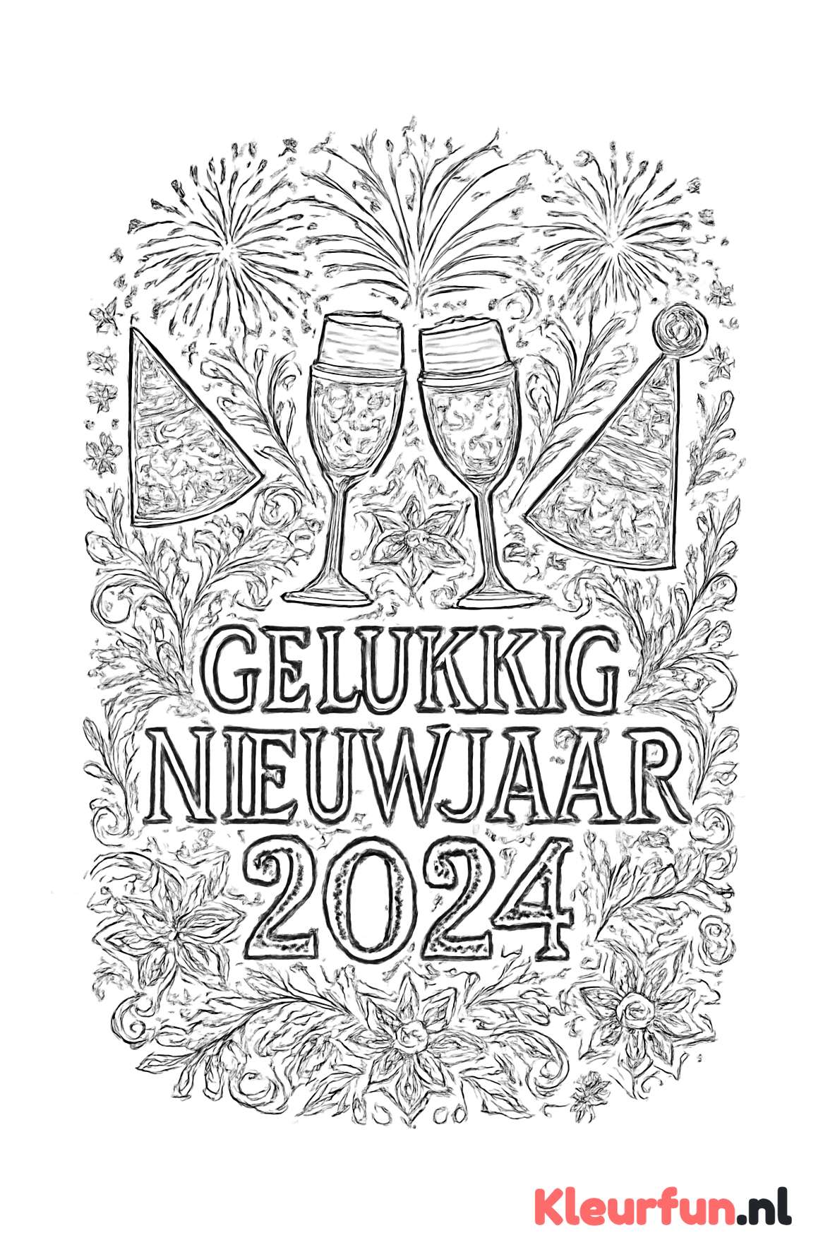 Feestelijke nieuwjaarsviering 2024