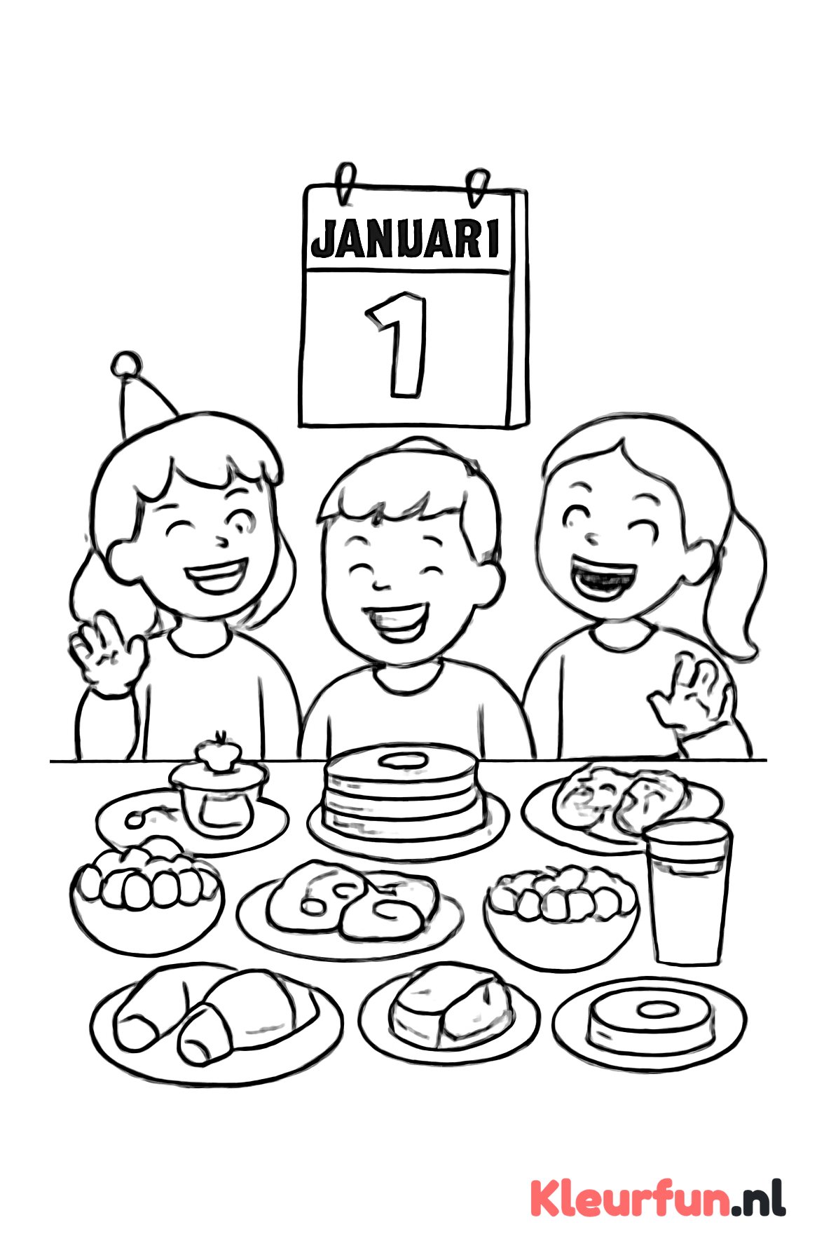 Nieuwjaarsbrunch met kinderen