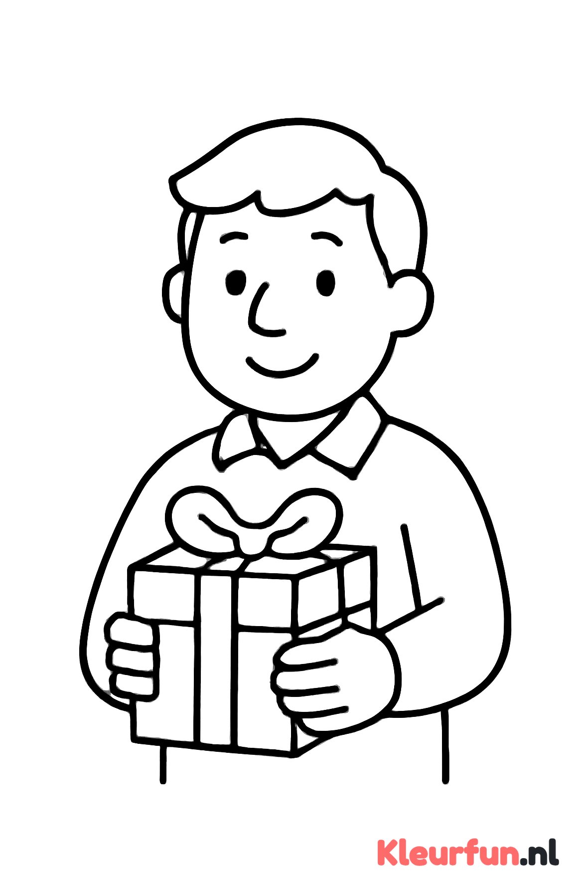 Papa met cadeau