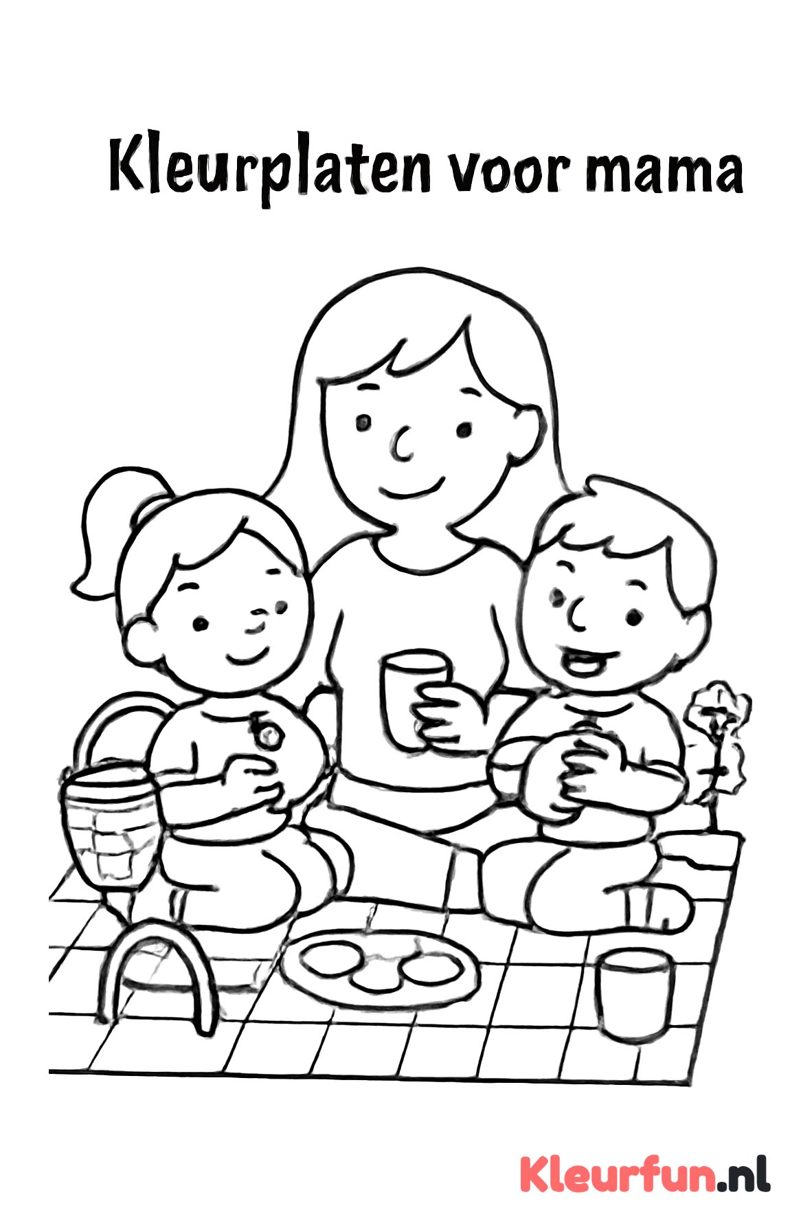 Picknick met mama