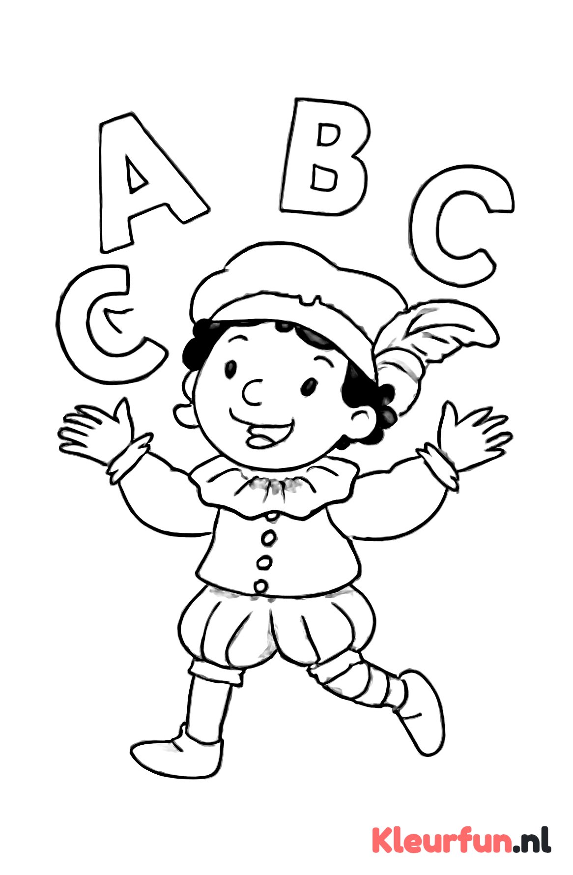 Piet gooit letters