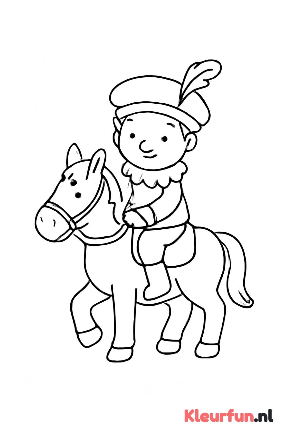 Piet op paard