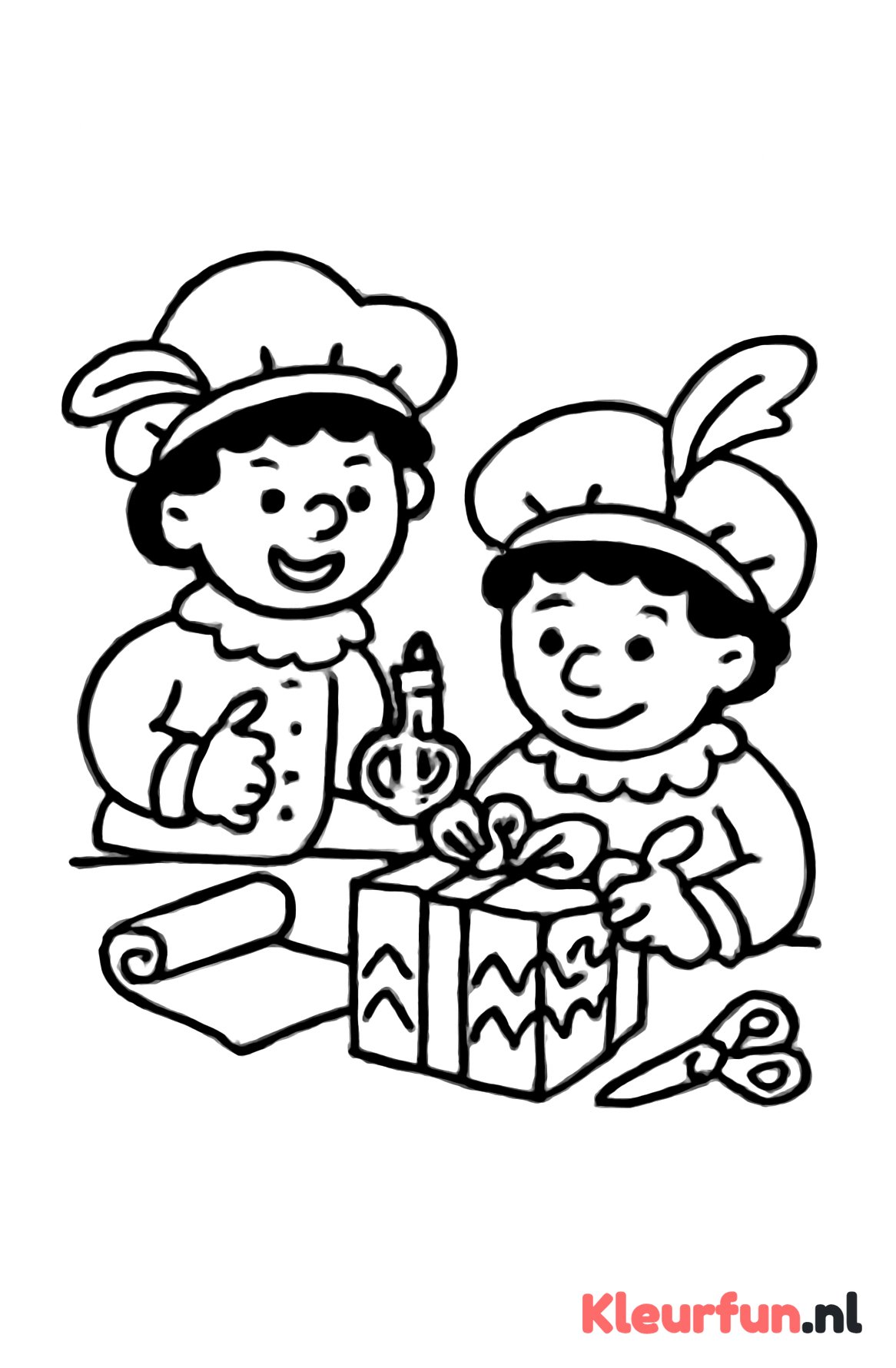 Pieten maken surprise