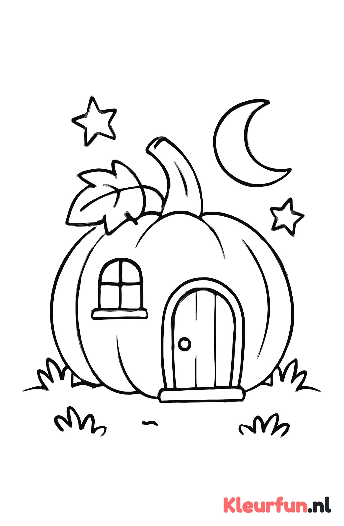 Pompoen huisje