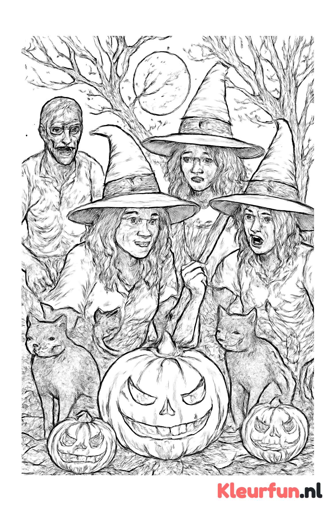 Sinistere Halloween-jagers