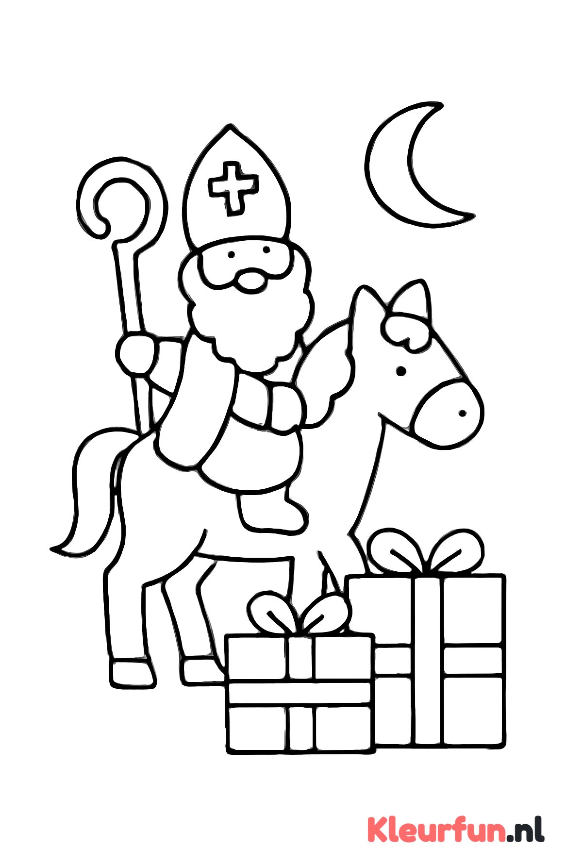 Sinterklaas op paard Amerigo