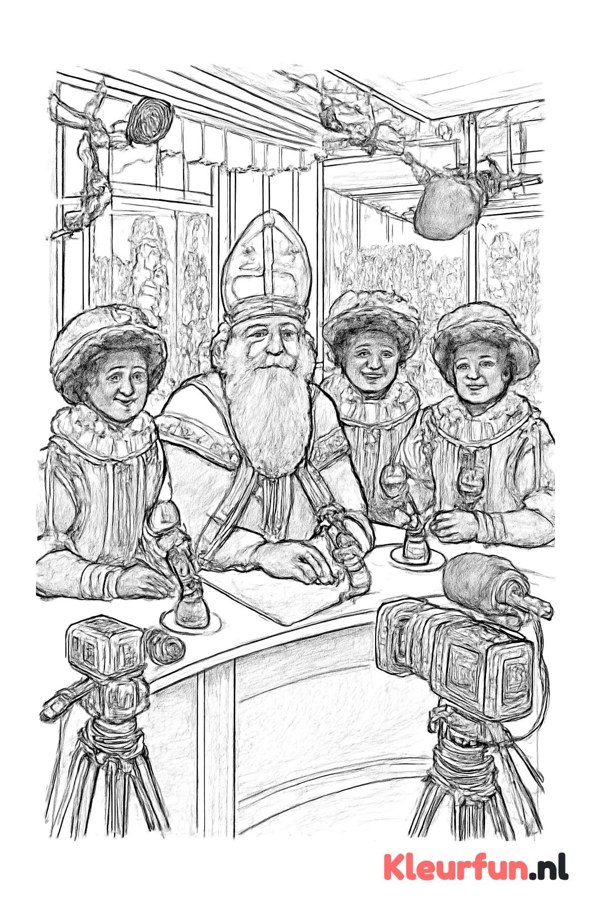 Sinterklaasjournaal in de Studio