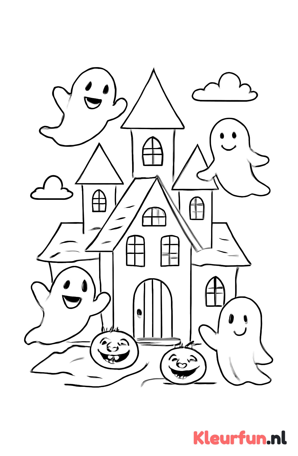 Spookhuizen met speelse spoken