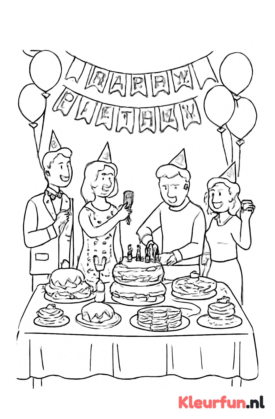 Stijlvol verjaardagsfeest voor volwassenen