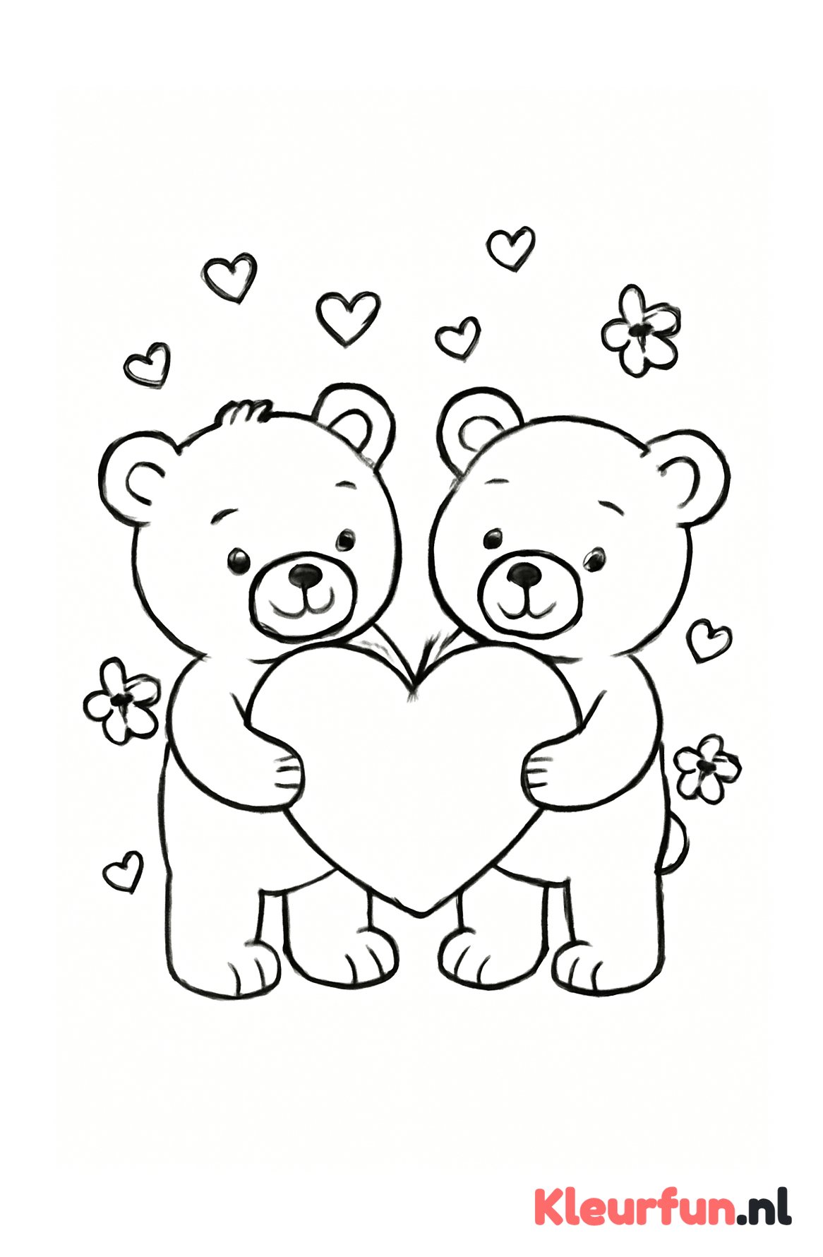 Teddyberen met hart