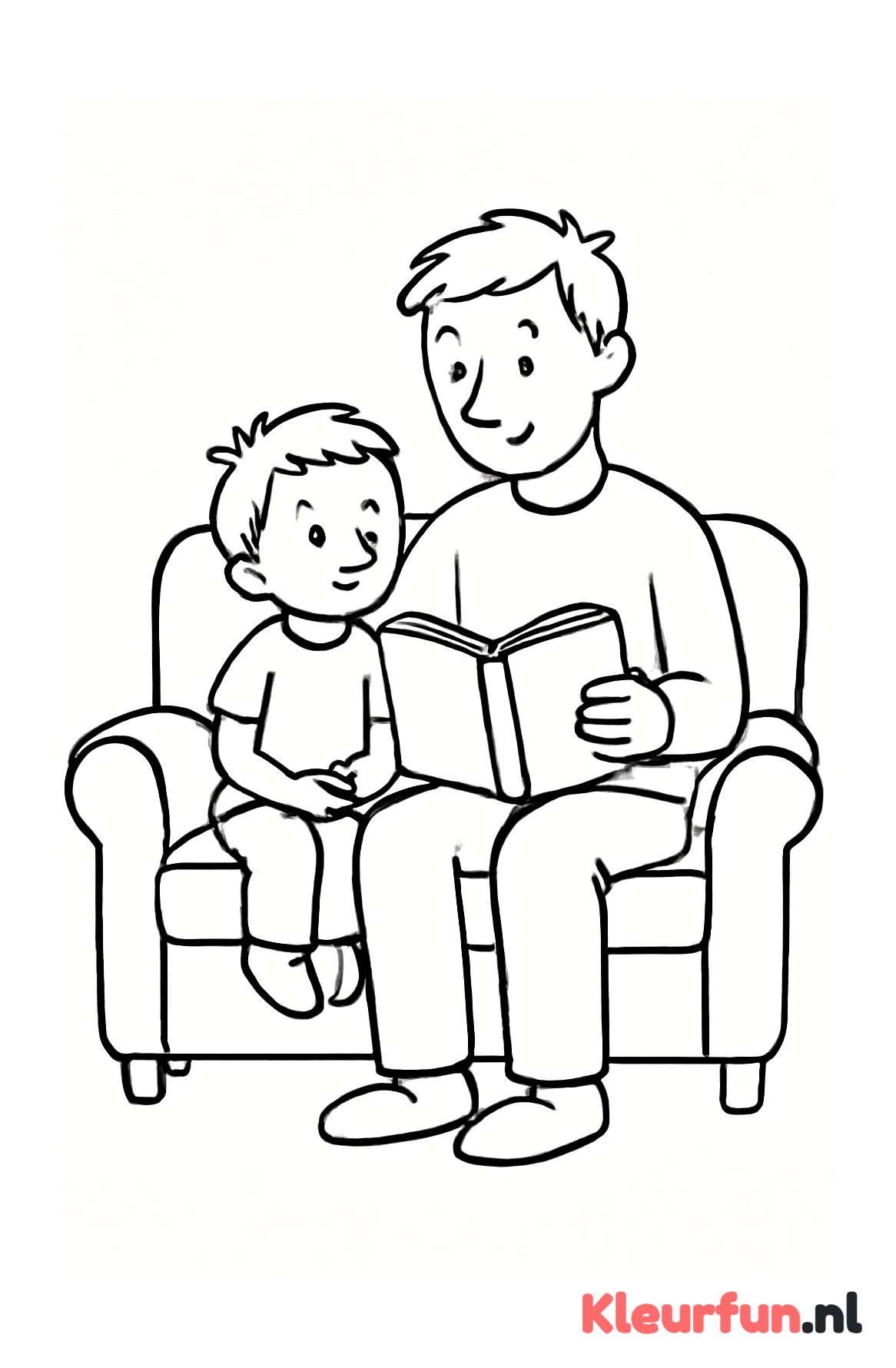 Vader leest voor