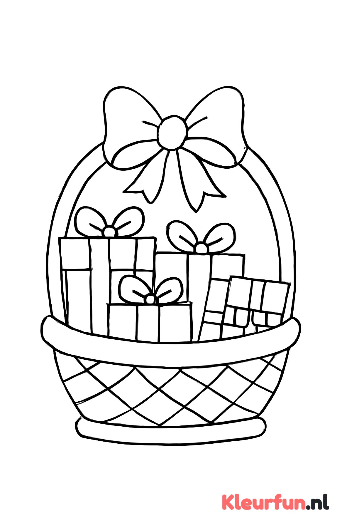 Verjaardagsmand vol cadeautjes