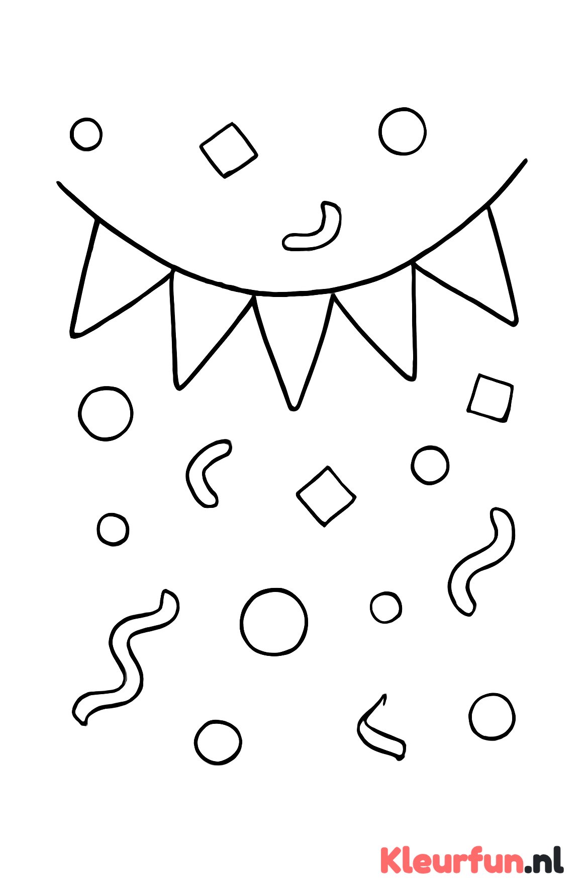 Verjaardagsslinger en Confetti