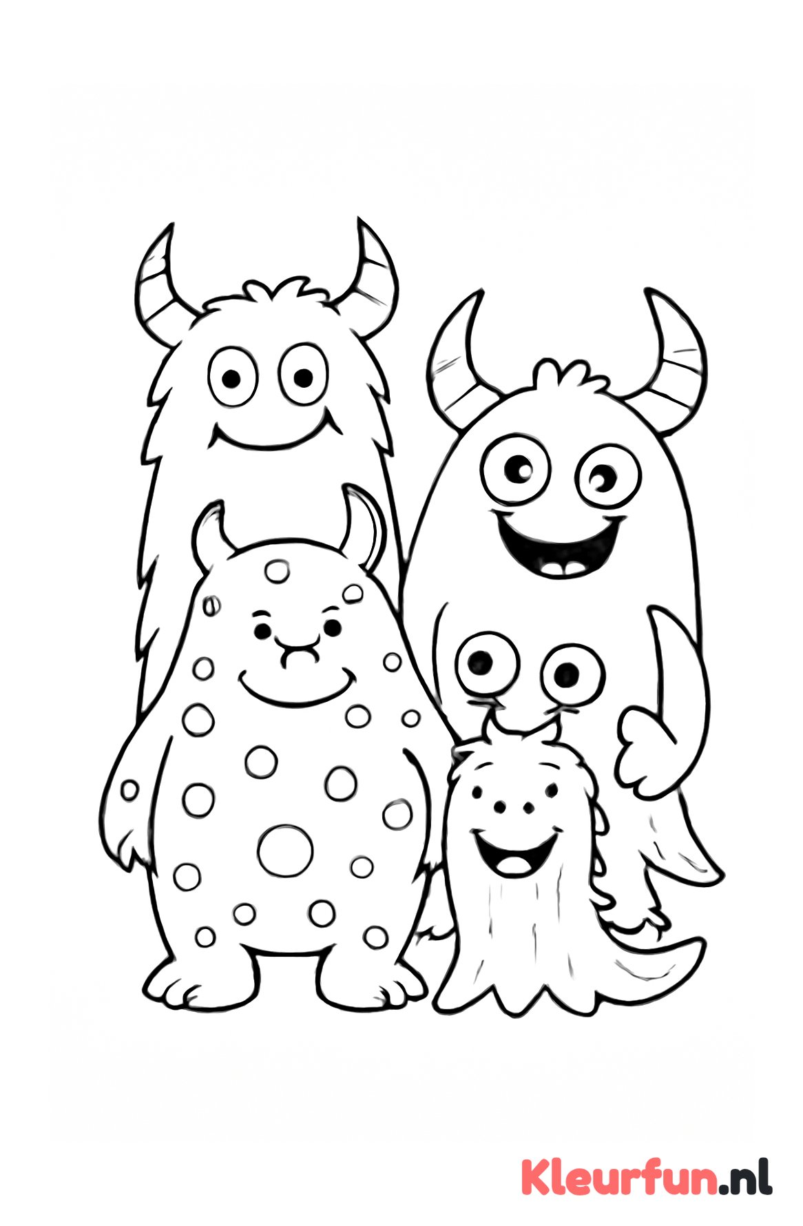 Vriendelijke monsters groep