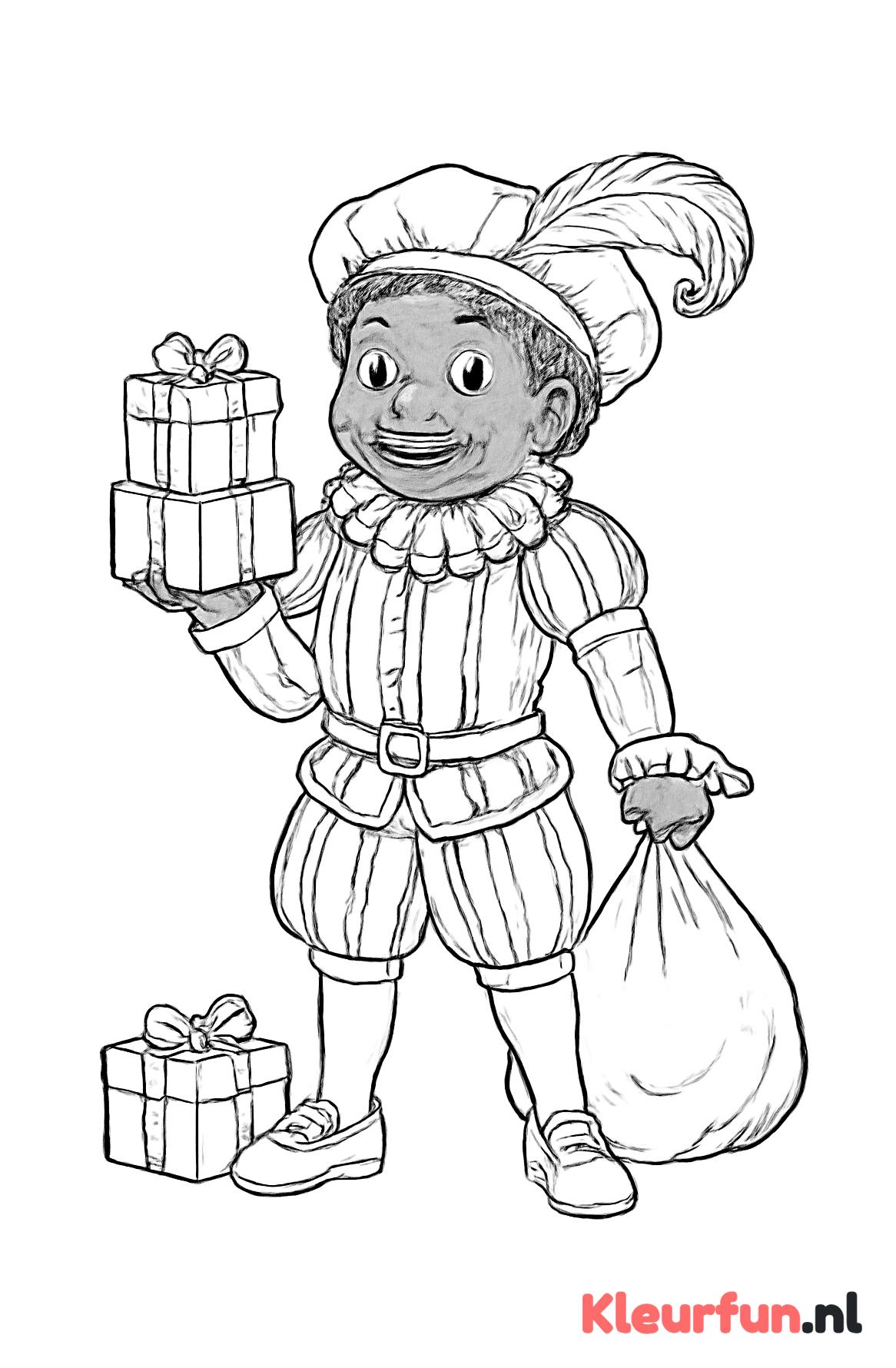 Vrolijke Zwarte Piet